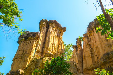 Pha Chau at Mae Wong national park in Thai