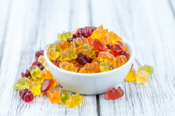 Gummy Bears (close-up shot)