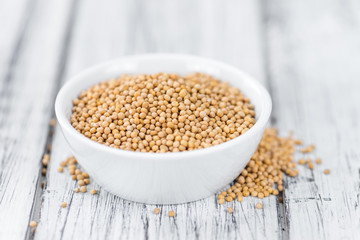 Portion of Seeds (Mustard) (selective focus)