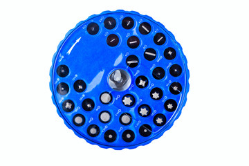 set a screw-driver nuts