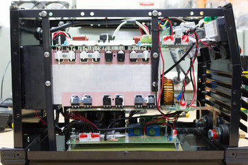 electronic circuit board  in Welding