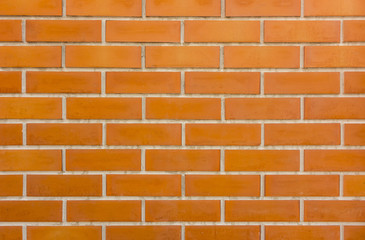 Texture of orange brick wall