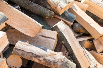 Firewood. Logs.