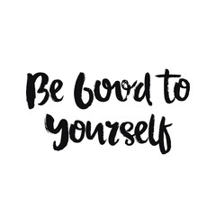 Hand drawn lettering poster