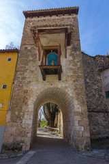Obraz premium Architecture of the ancient village of Brihuega, Guadalajara, Spain