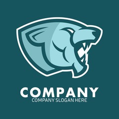 Wild Animal icon logo vector template