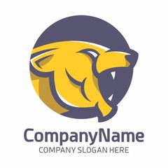 Wild Animal icon logo vector template