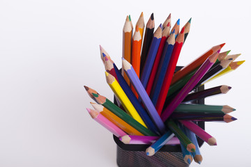Fototapeta premium Children's school supplies