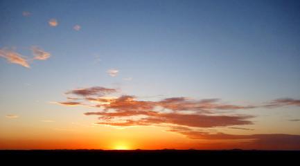 sunset sky