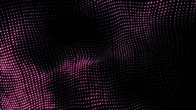 4k fantastic video animation Moving purpure particles background