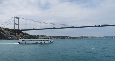 Fatih Sultan Mehmet Bridge - Second Bosphorusbridge in Istanbul, Turkey
