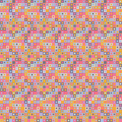 Fototapeta premium Vintage mosaic seamless pattern. Consists of geometric elements having square shape. Useful as design element for texture, pattern and artistic compositions.