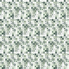 Mosaic seamless pattern. Consists of geometric elements having square shape. Useful as design element for texture, pattern and artistic compositions.
