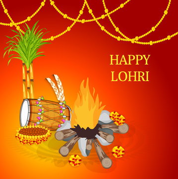 Lohri celebration.