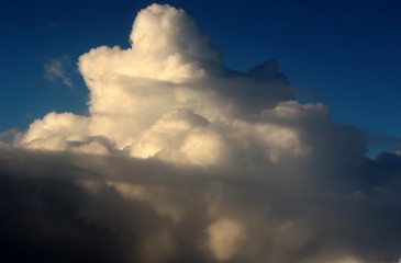 Nuages...vue aérienne