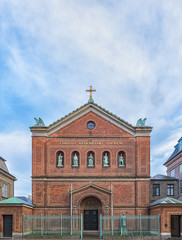Fototapeta na wymiar Copenhagen Saint Ansgars Cathedral