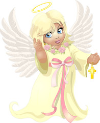 beautiful angel girl