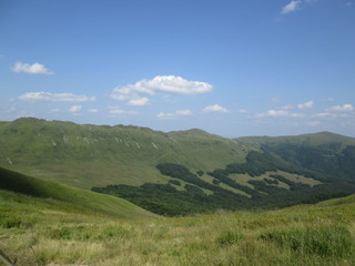 Fototapeta na wymiar View of mountain Tarnica
