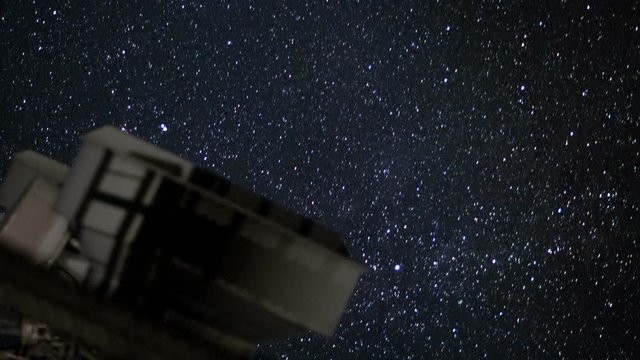 telescope and stars close time lapse 11073
