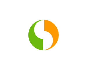 Initial Letter O Simple Logo Design Element