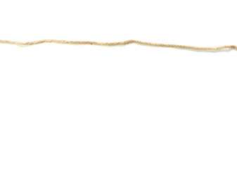 rope on white background