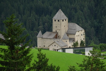 Fototapeta na wymiar Ciastel de Tor, San Martino in Badia, Alta Badia, Italy.