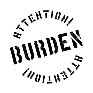 Burden rubber stamp