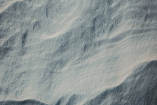 The Background Of The Dark Snow Texture