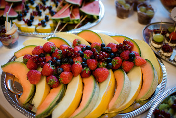 Leckere Obstplatte