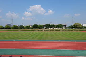 Naklejka premium 競技場 