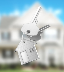 Chiavi di casa nuova o villa o appartamento