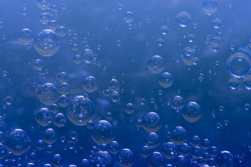 World of bubbles - Blue