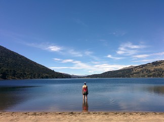Fototapeta na wymiar Lago Rucachoroy, Patagonia