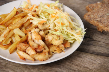 Fried chicken