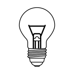 Obraz premium save bulb isolated icon vector illustration design