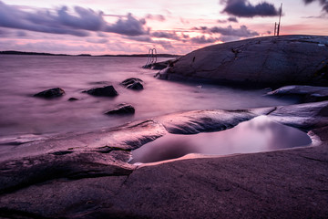 Long exposure in Näset, Gothenburg archipelago 4