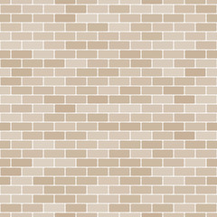 Seamless brick wall background. Vector illustration - texture pa