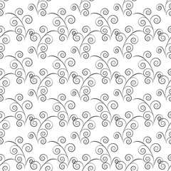 Twig seamless pattern