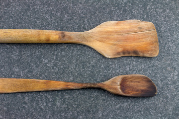 Utensilios de cocina de madera