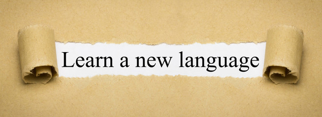 Learn a new language