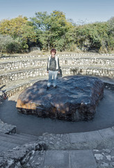 Hoba iron meteorite is largest known meteorite known at the Eart - Namibia, South-West Africa © vadim_petrakov