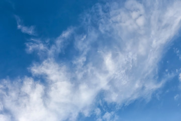 blue sky background with white clouds