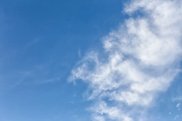 blue sky background with white clouds