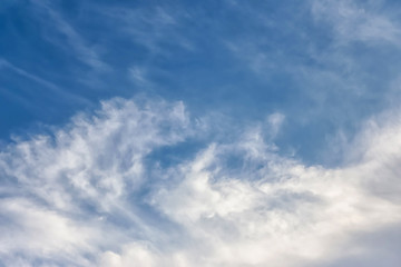 blue sky background with white clouds