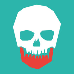 Totenkopf - Piktogramm 