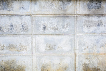 concrete block wall