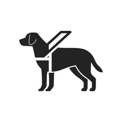 Guide dog sign
