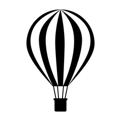 Obraz premium balloon air hot travel vector illustration design