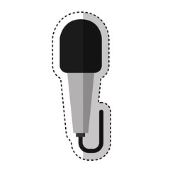 microphone device isolated icon vector illustration design