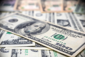 close up of a one hundred dollar bill